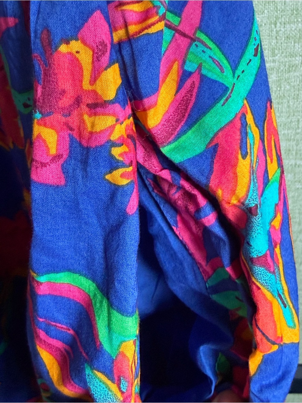 J. Crew 100% Cotton Bright Tropical Floral Print Ruffled Midi Dress, Size 6 - Picture 4 of 13